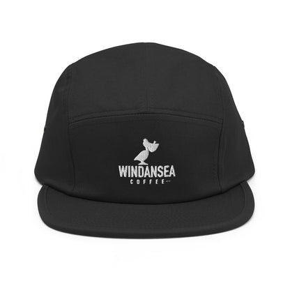 Embroidered Windansea 5-Panel Cap - WindanSea Coffee