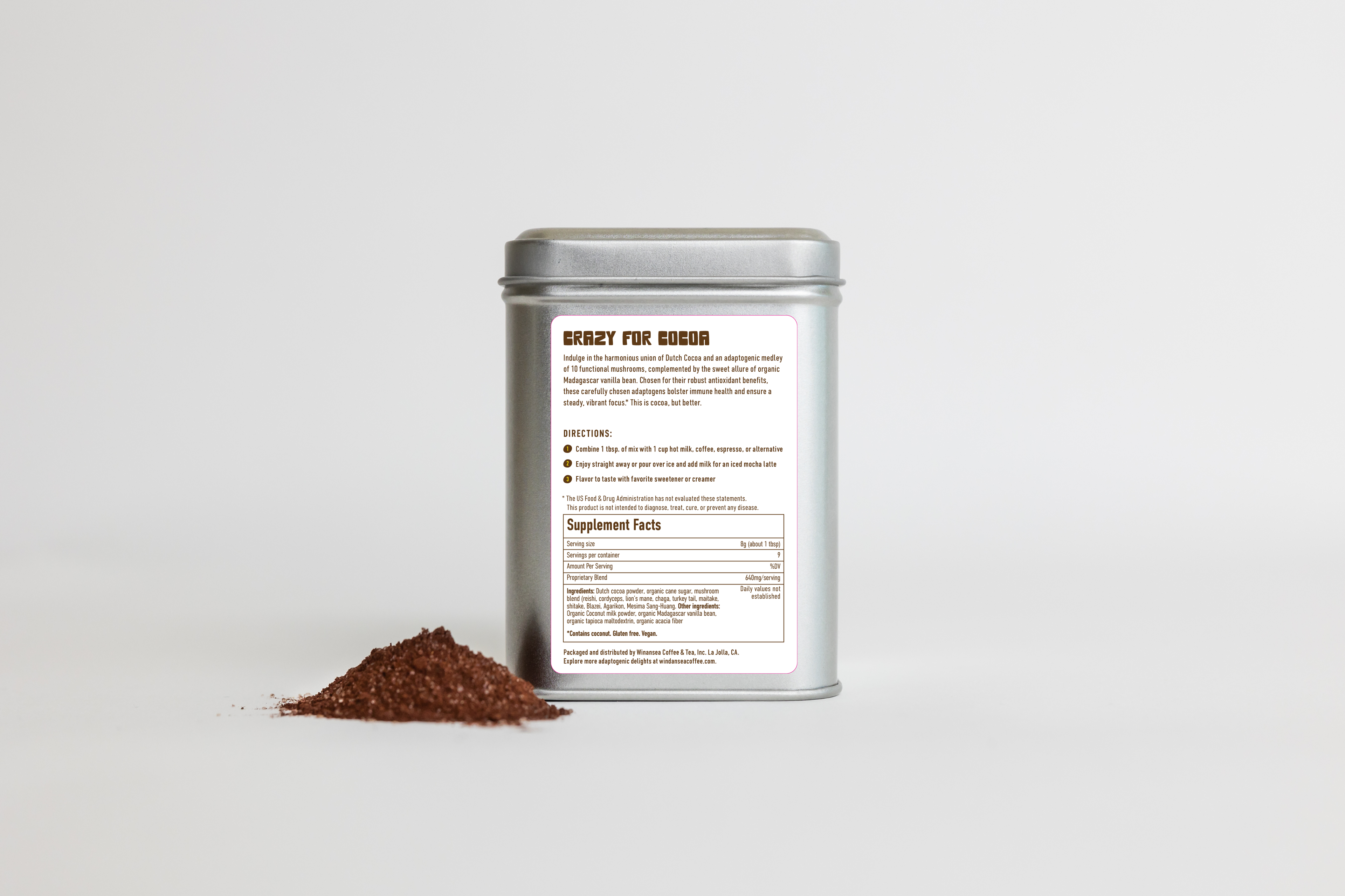 Loco Mocha | Mushroom Hot Cocoa Mix