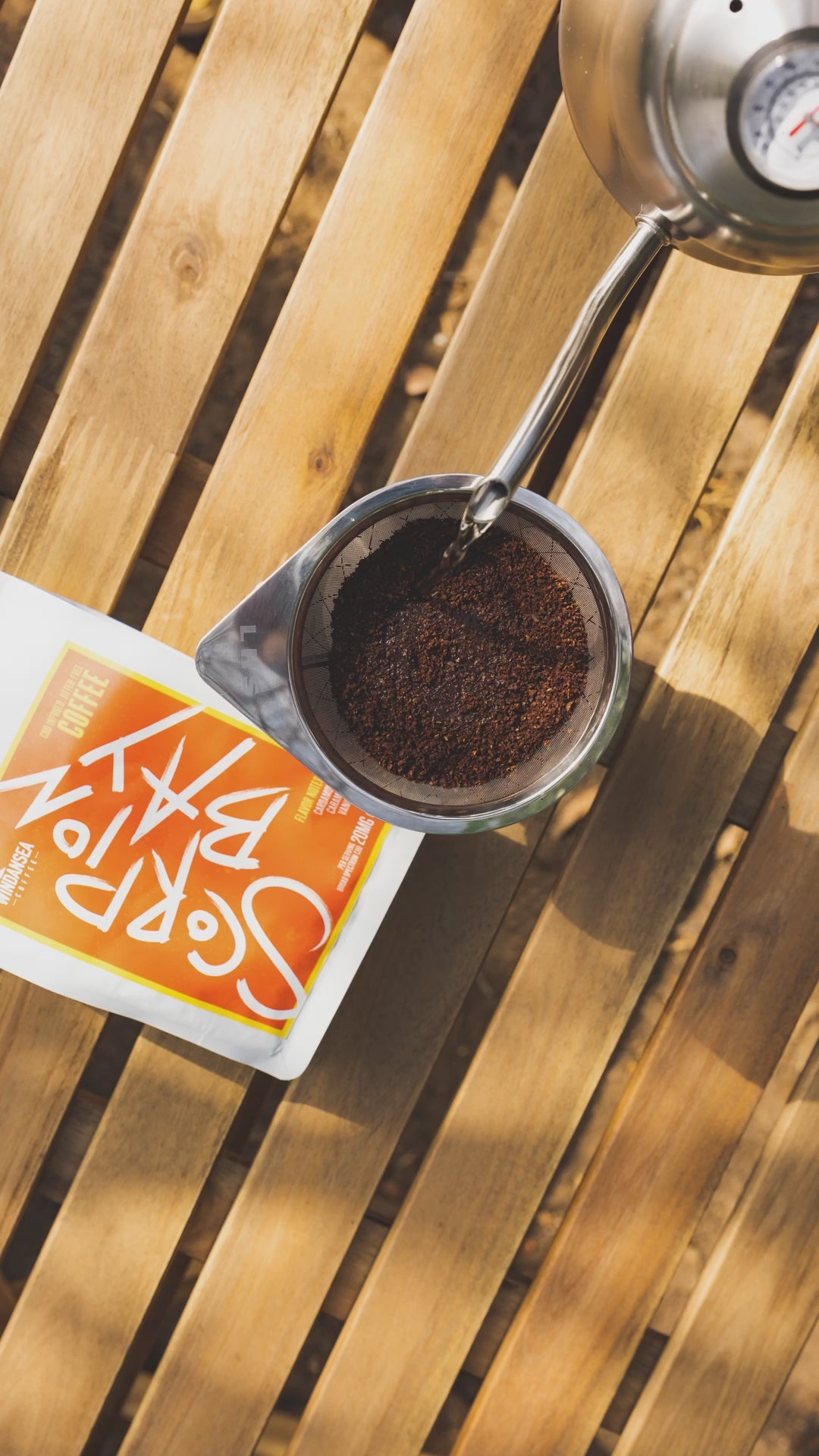 Stainless Steel Pour-Over Coffee Filter