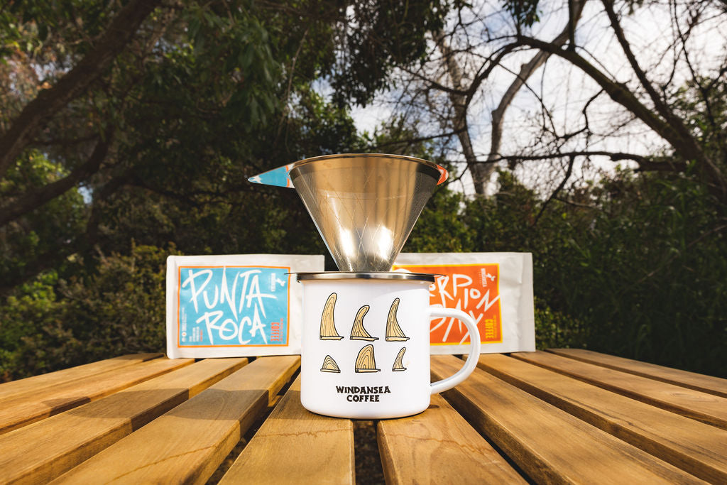 Stainless Steel Pour-Over Coffee Filter - WindanSea Coffee