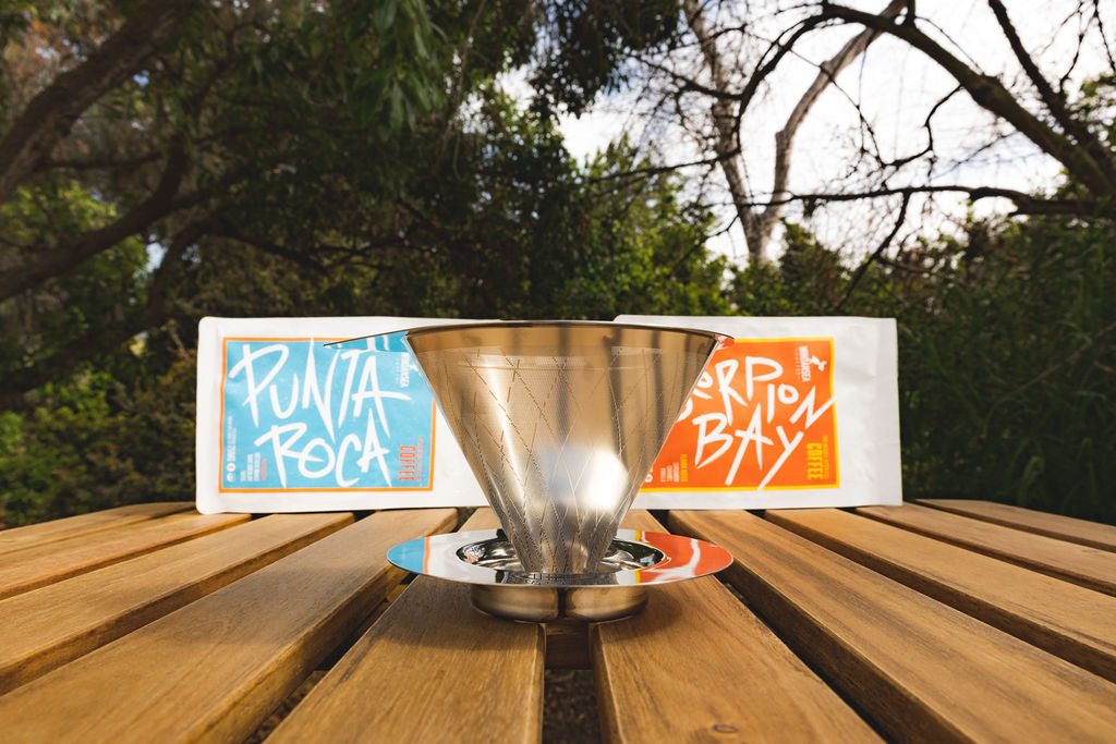 Stainless Steel Pour-Over Coffee Filter - WindanSea Coffee