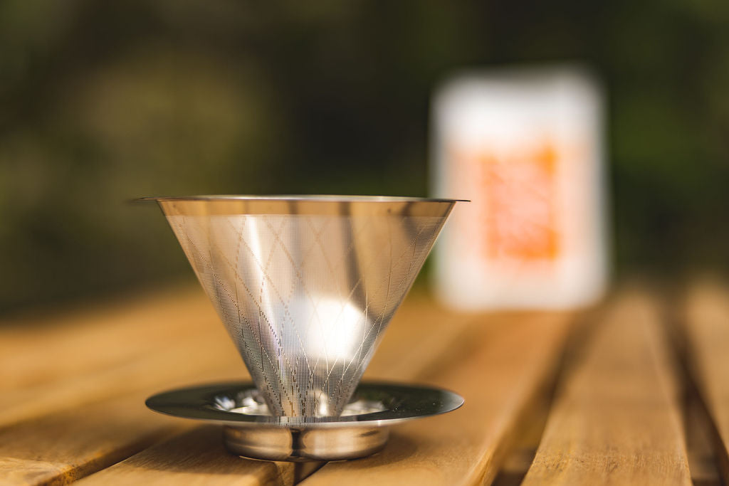 Stainless Steel Pour-Over Coffee Filter - WindanSea Coffee