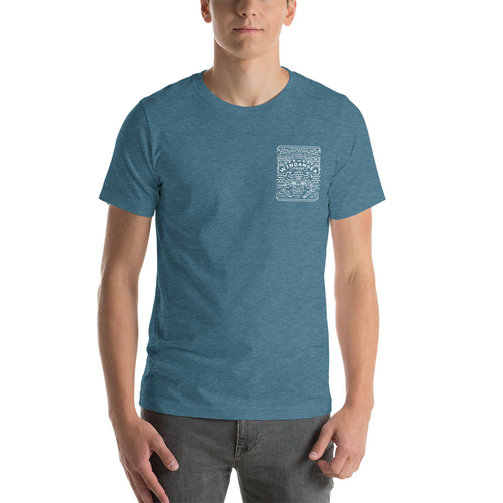 deep teal windansea t shirt