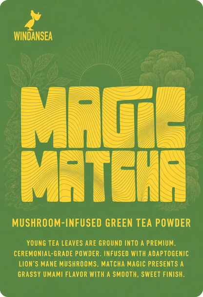 Magic Matcha | Mushroom Matcha Powder