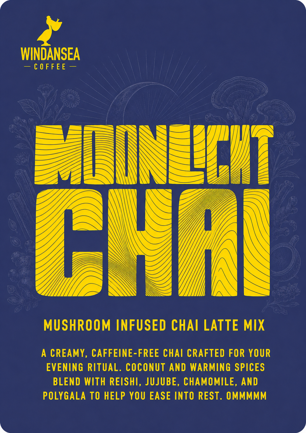 Moonlight Chai | Mushroom Chai Latte Mix