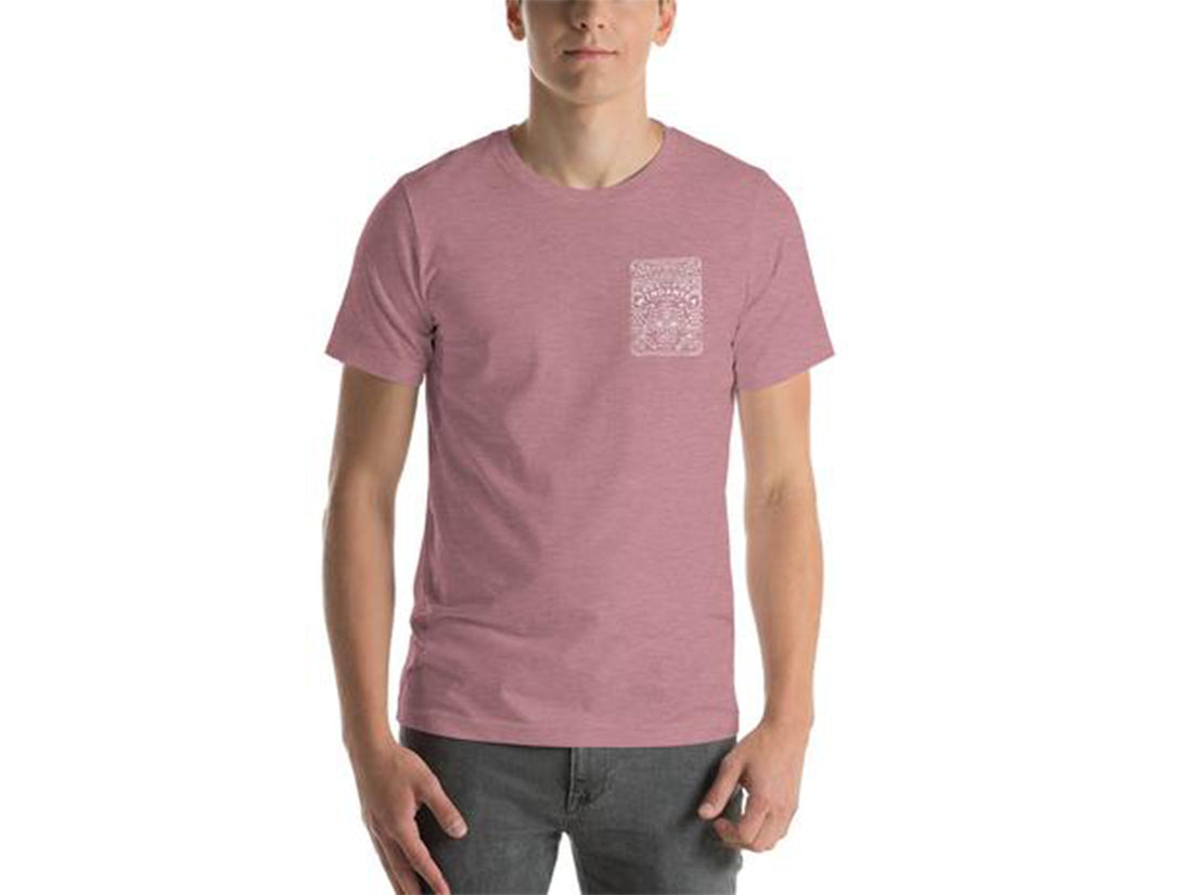 red short sleeve t shirt front